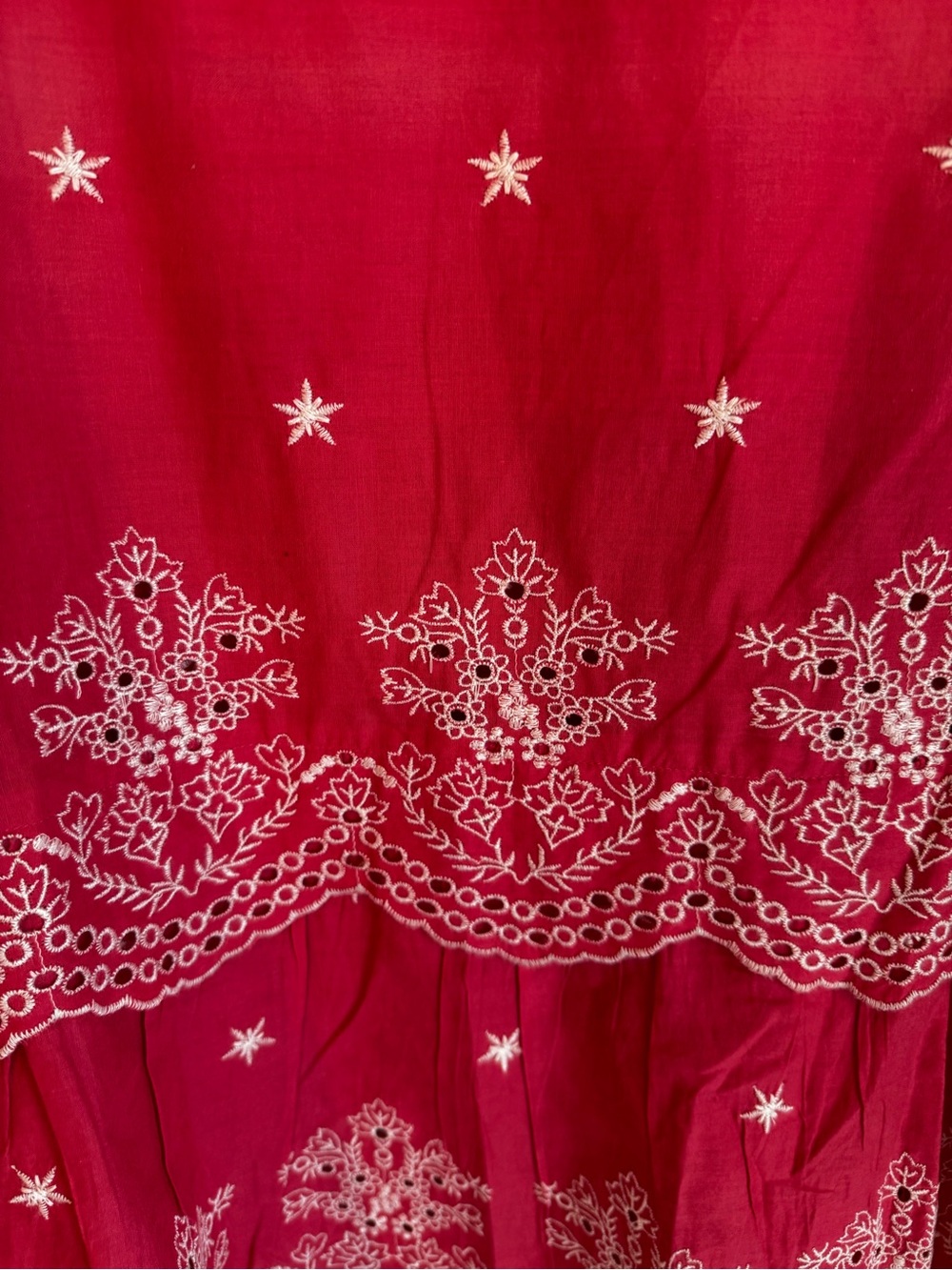 Coldwater Creek Hot Pink Embroidered Tunic Top - Picture 2 of 8